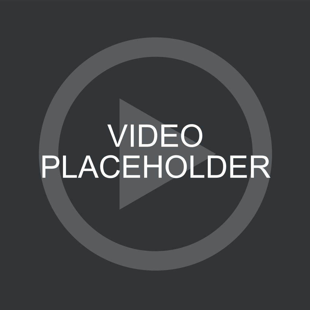 start player image with the words "video placeholder"